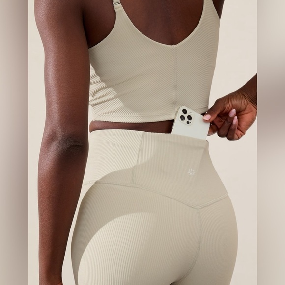 Athleta ELATION ULTRA HIGH RISE RIB LEGGING - Picture 3 of 9